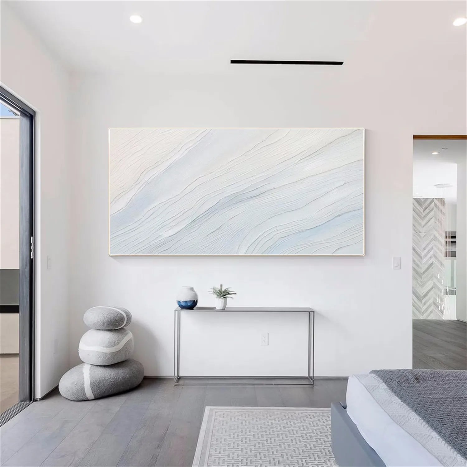 Minimalist Textured Painting Canvas #MT014