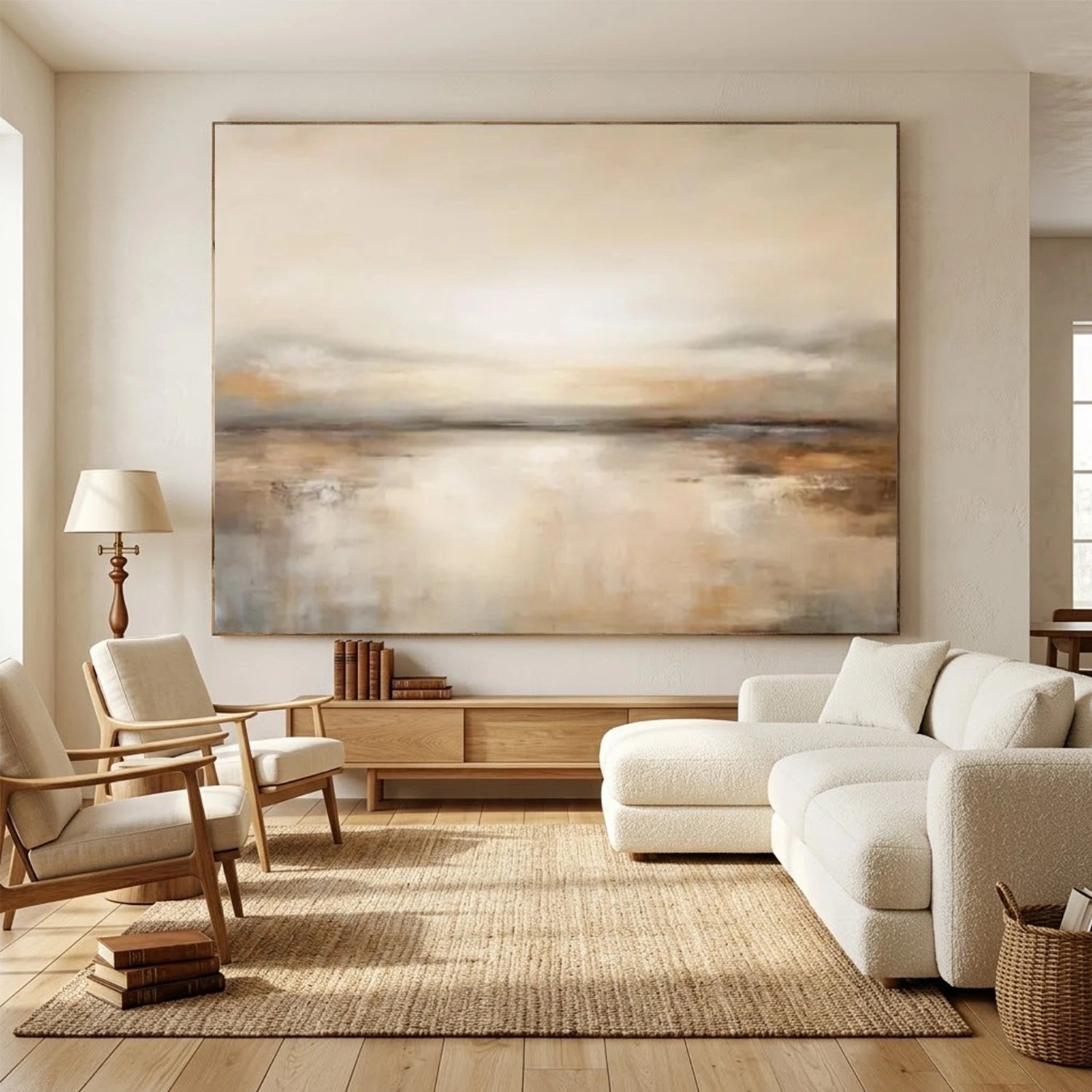 Abstract Canvas Wall Art #AP383