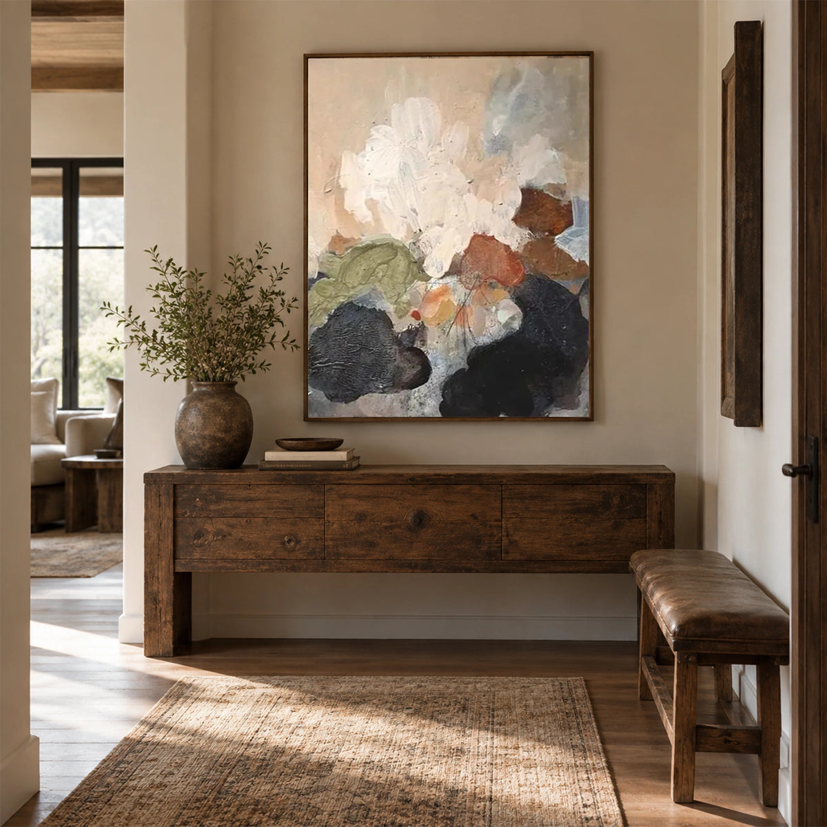 Abstract Textured Wall Art #AT194