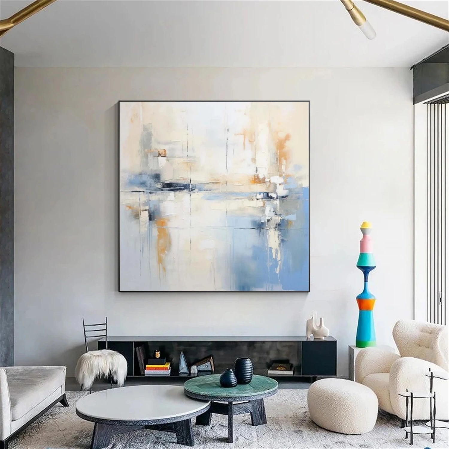 Abstract Painting Canvas #AP137