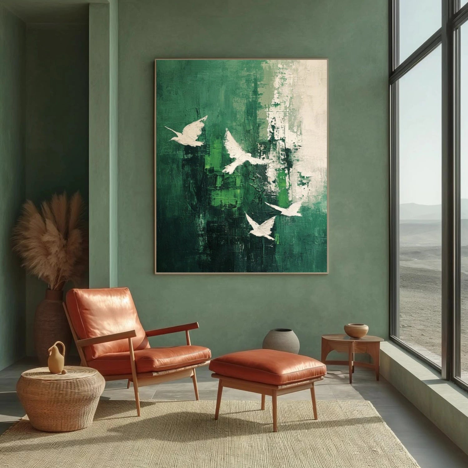 Abstract Animal Textured Wall Art #AC086