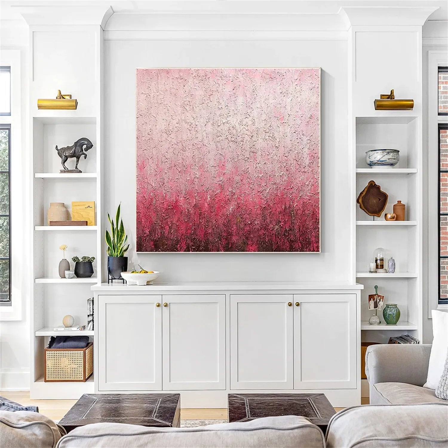 Minimalist Textured Painting Canvas #MT025