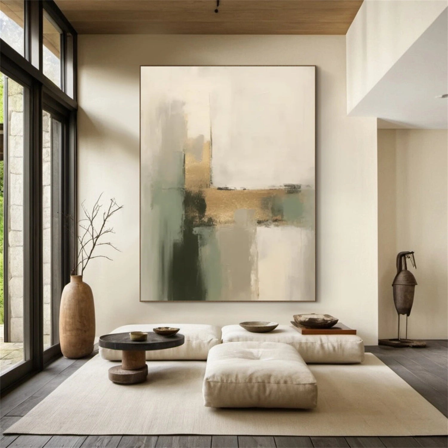 Abstract Canvas Wall Art #AP242