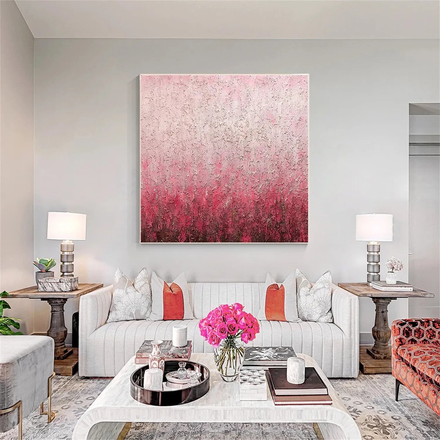 Minimalist Textured Painting Canvas #MT025