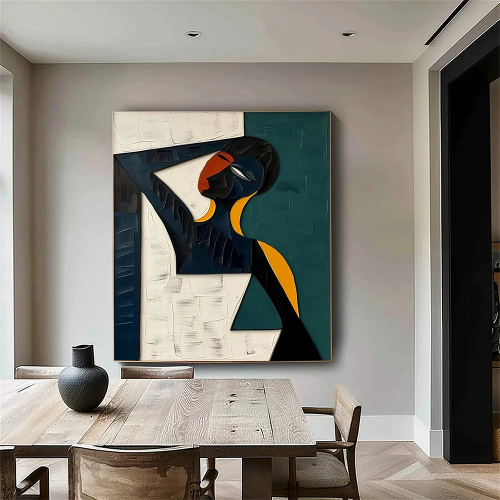 Abstract People Canvas Art #AE007