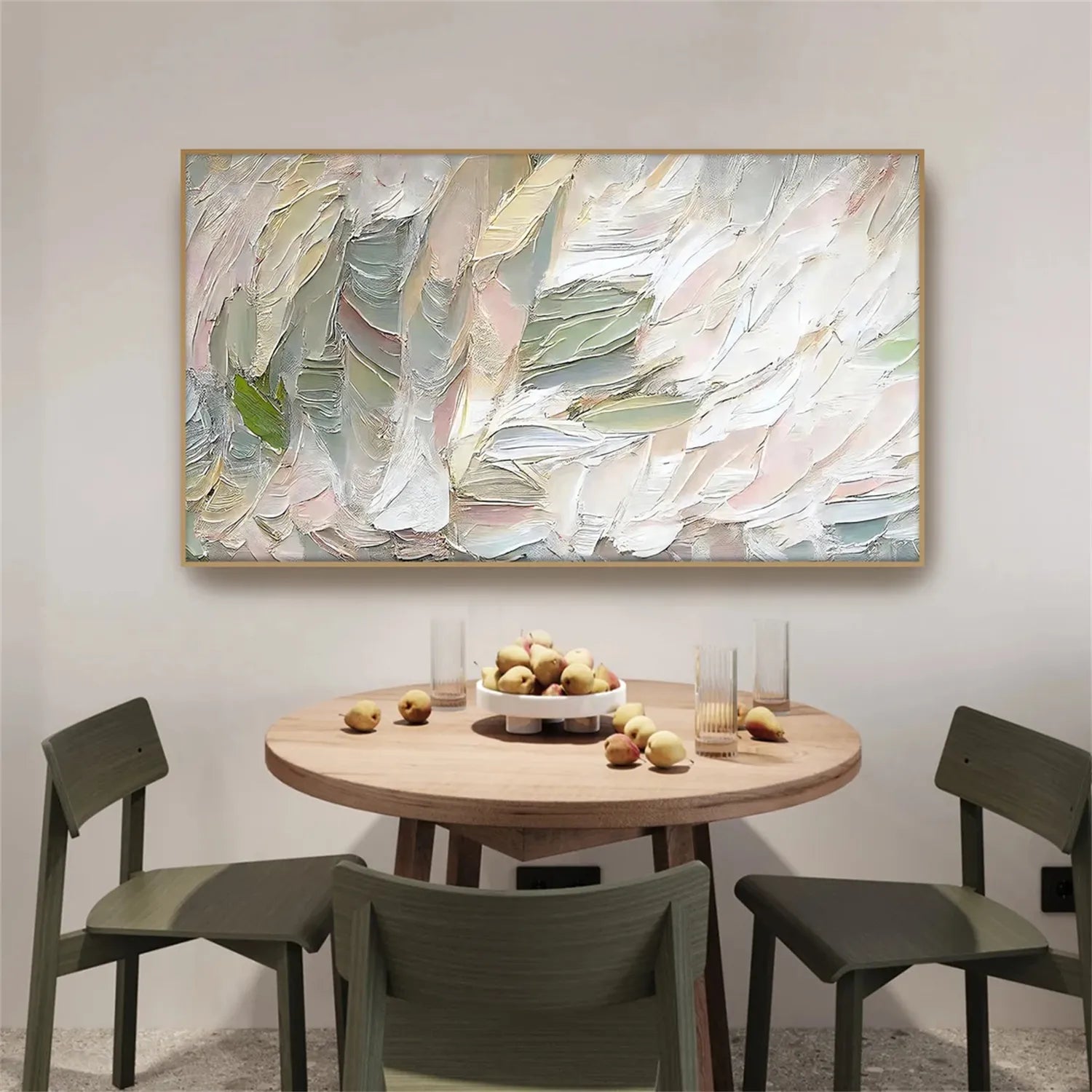 Abstract Textured Painting Canvas #AT044