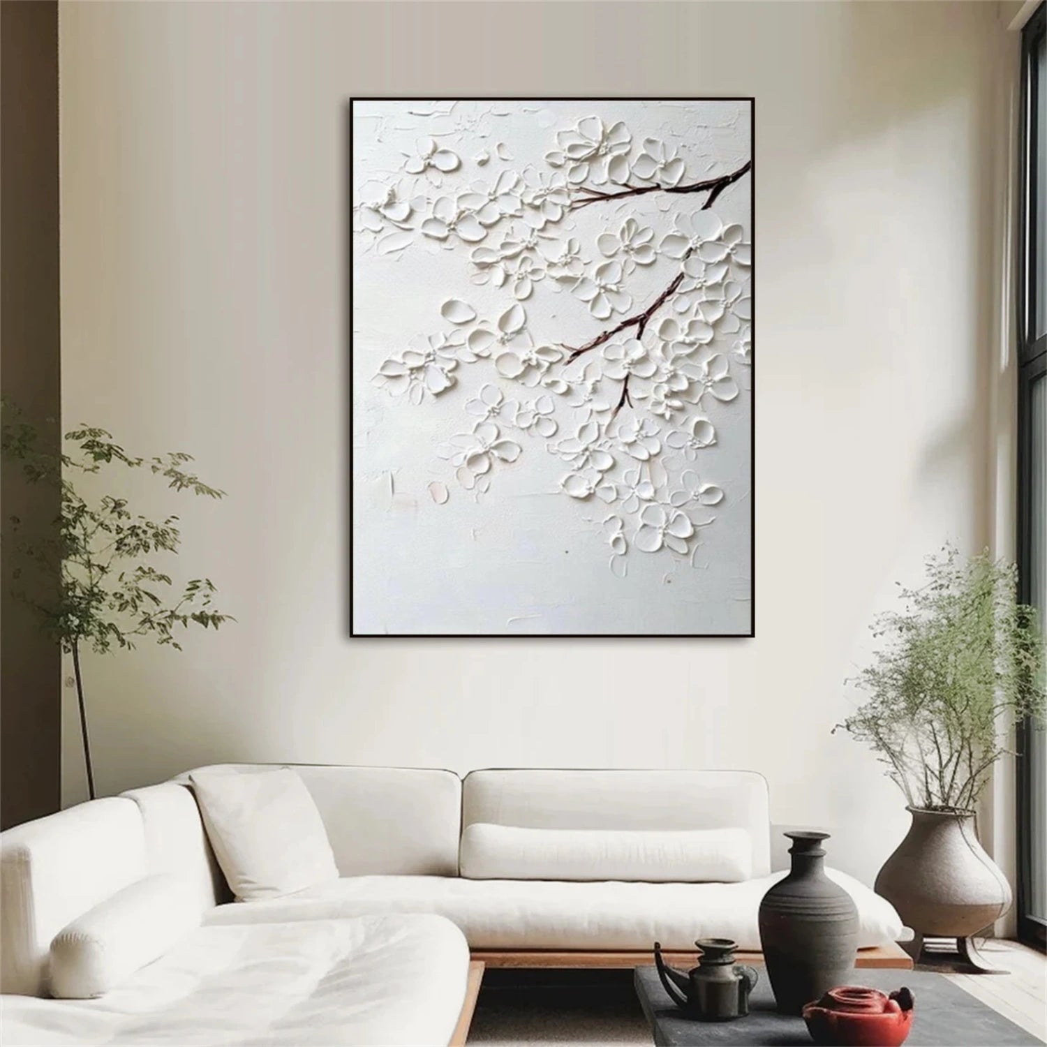 Tree Abstract Textured Wall Art #TP096