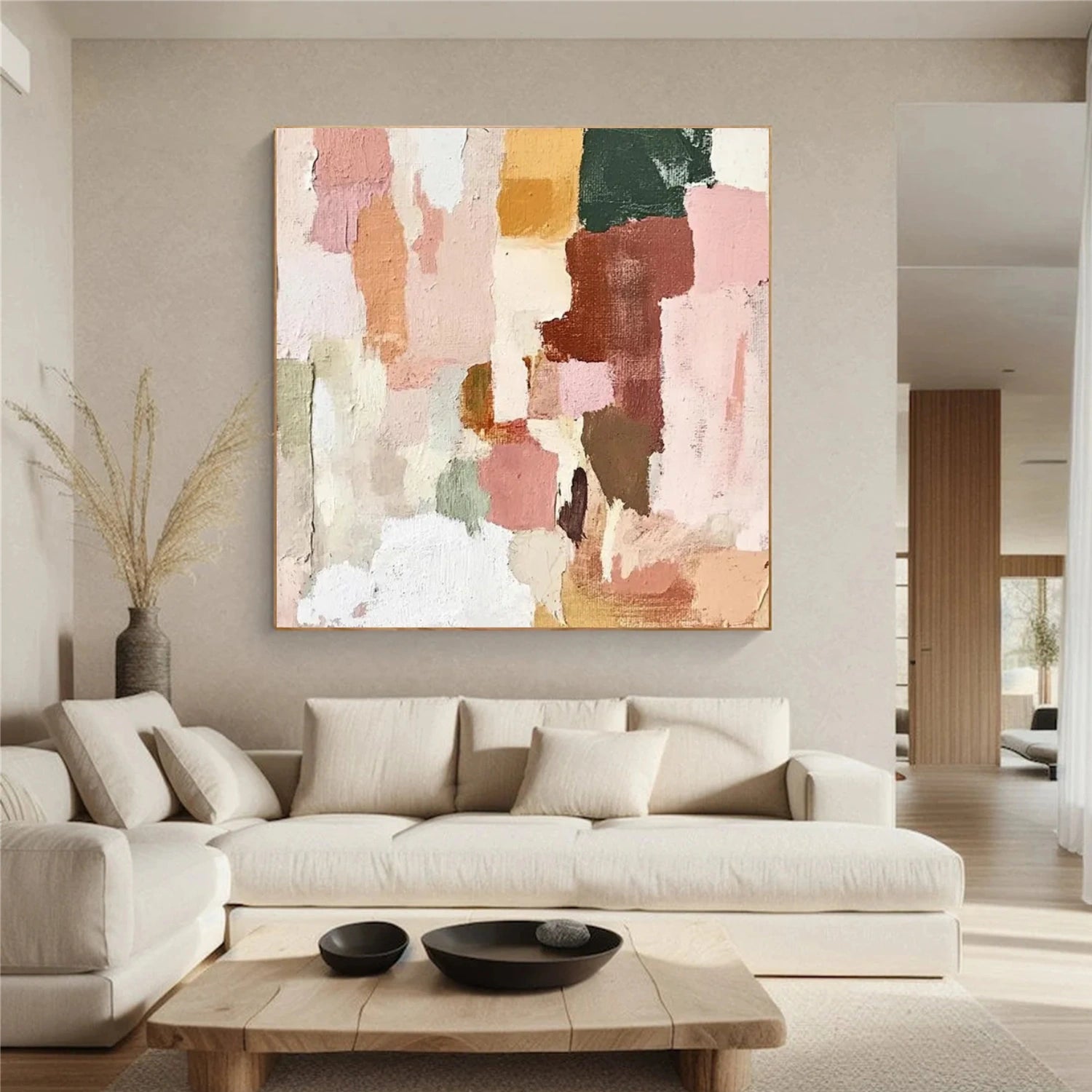 Colorful Abstract Canvas Wall Art #AP318