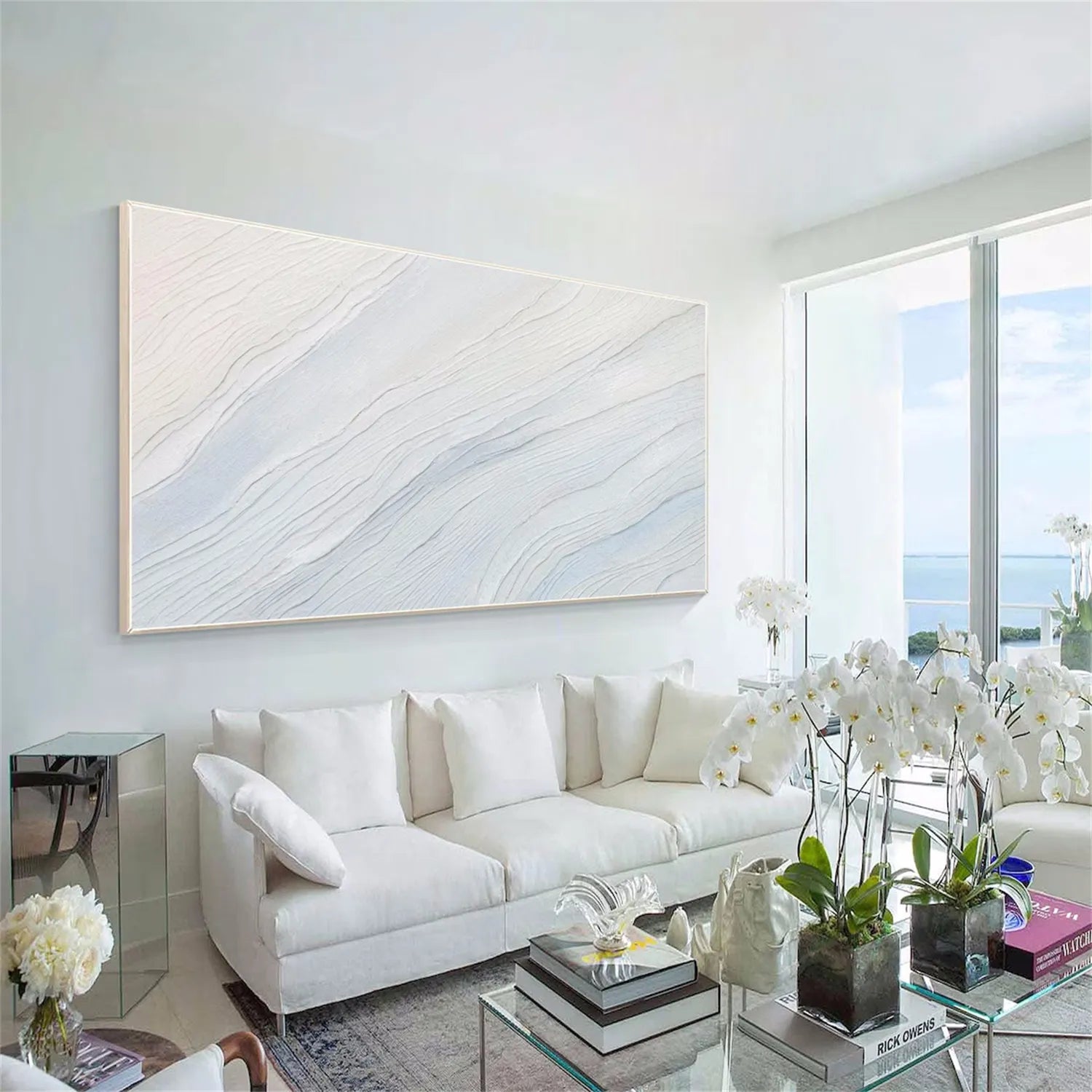 Minimalist Textured Painting Canvas #MT014