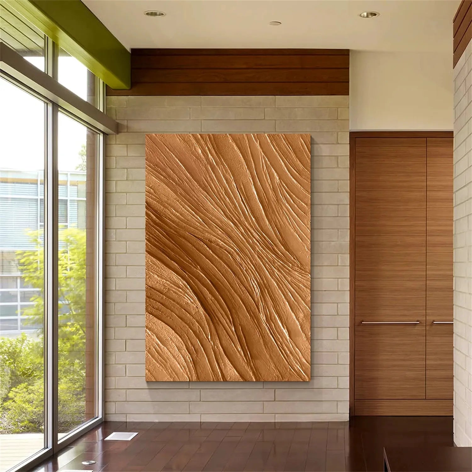 Minimalist Textured Painting Canvas #MT019