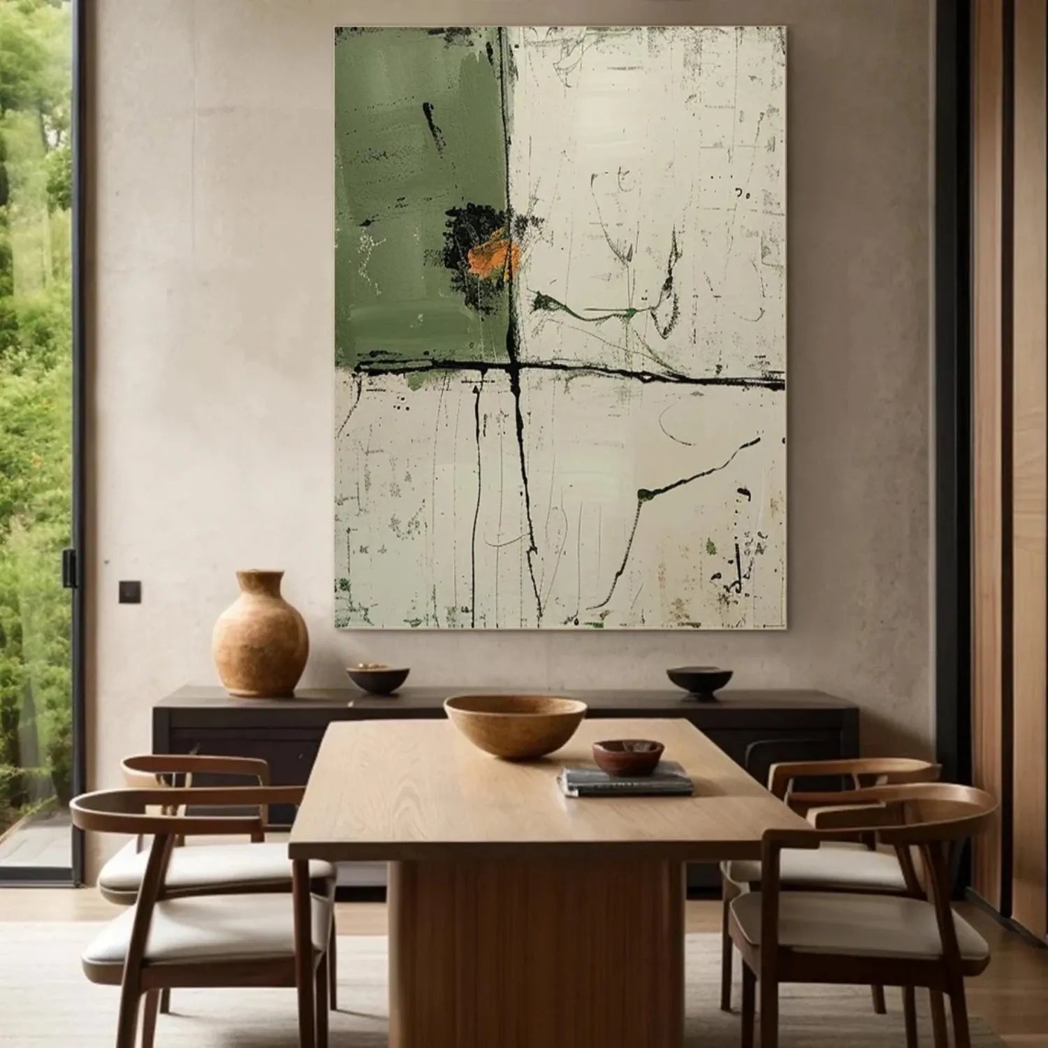 Abstract Painting Canvas #AP101
