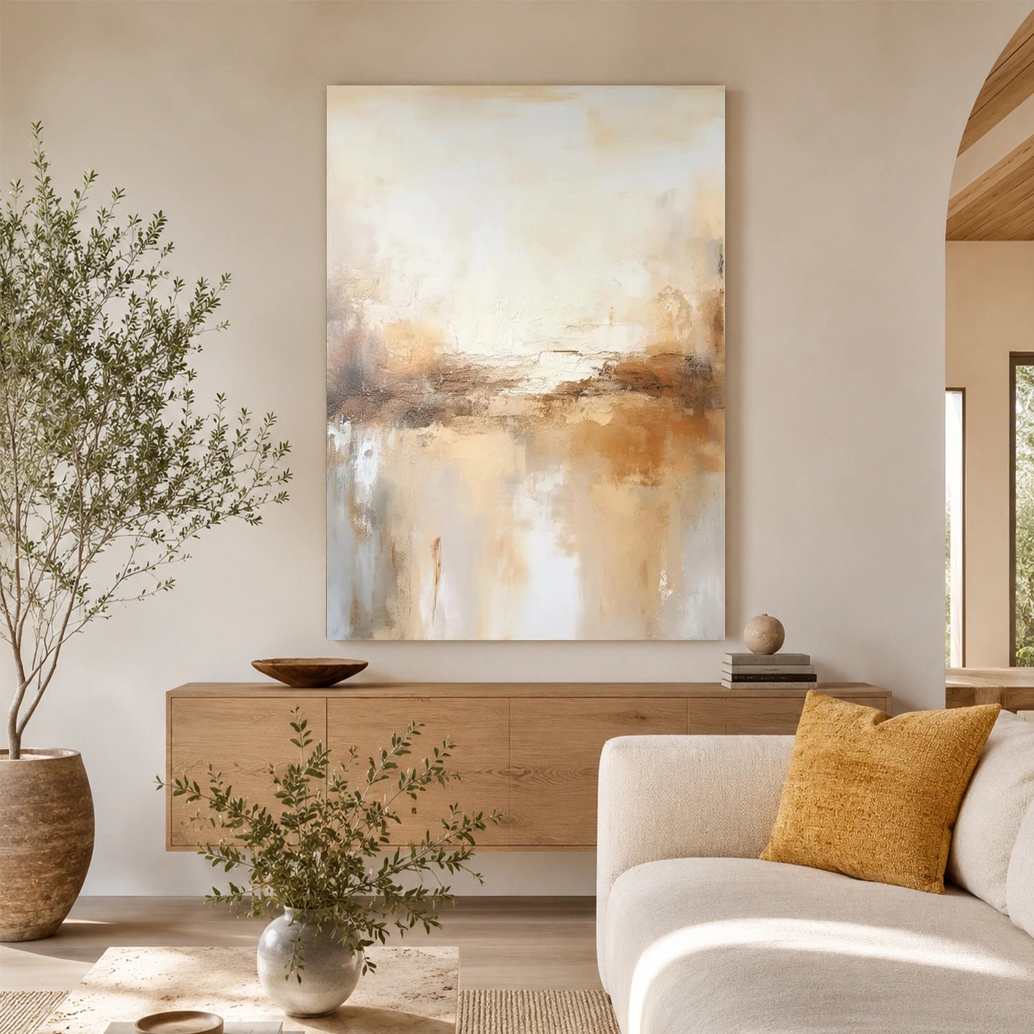 Abstract Textured Wall Art #AT175