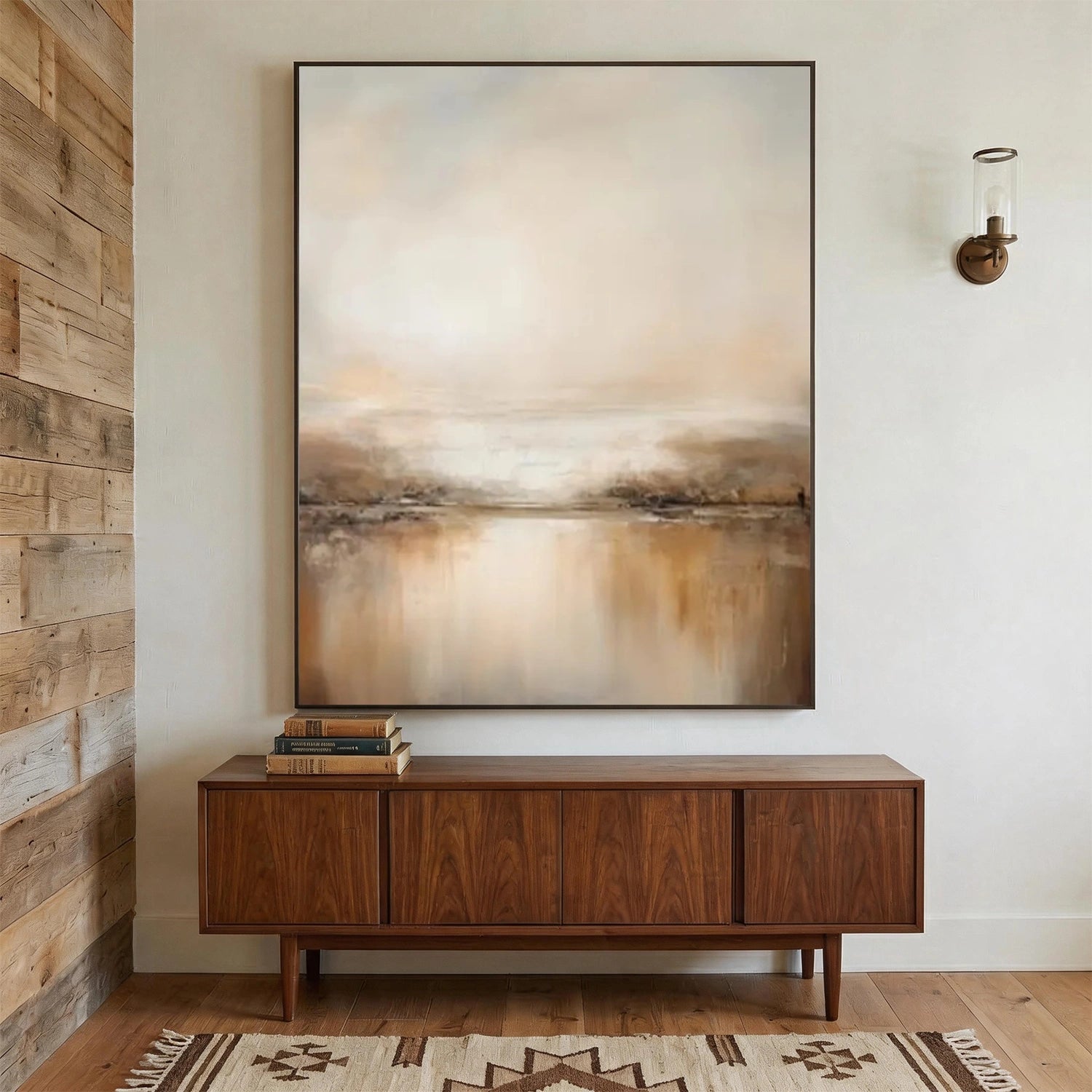 Abstract Canvas Wall Art #AP389