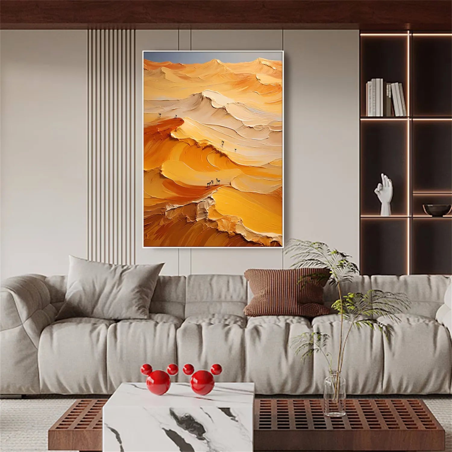 Mountain Textured Abstract Painting #MT034