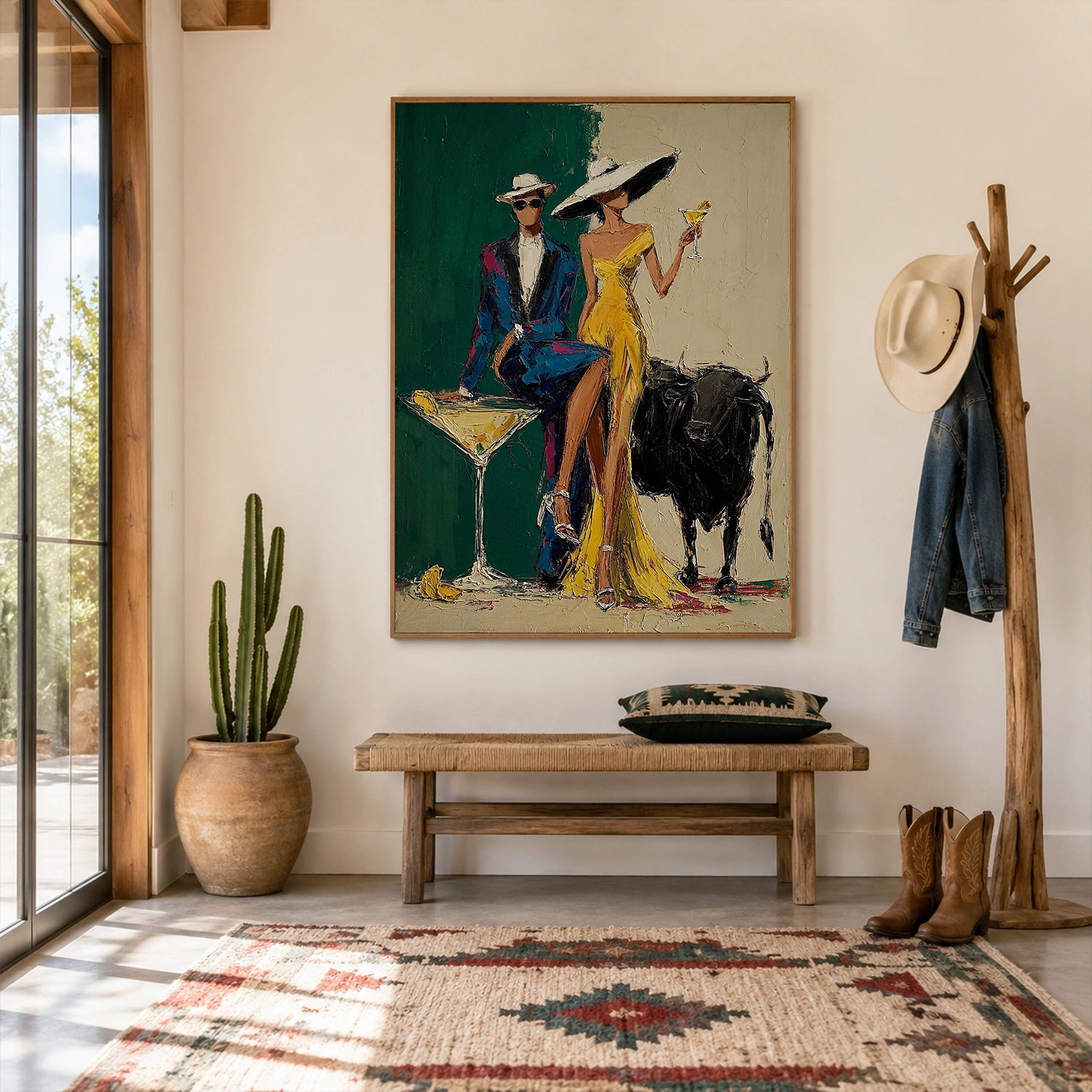 American Western Cowboy Art #VT223