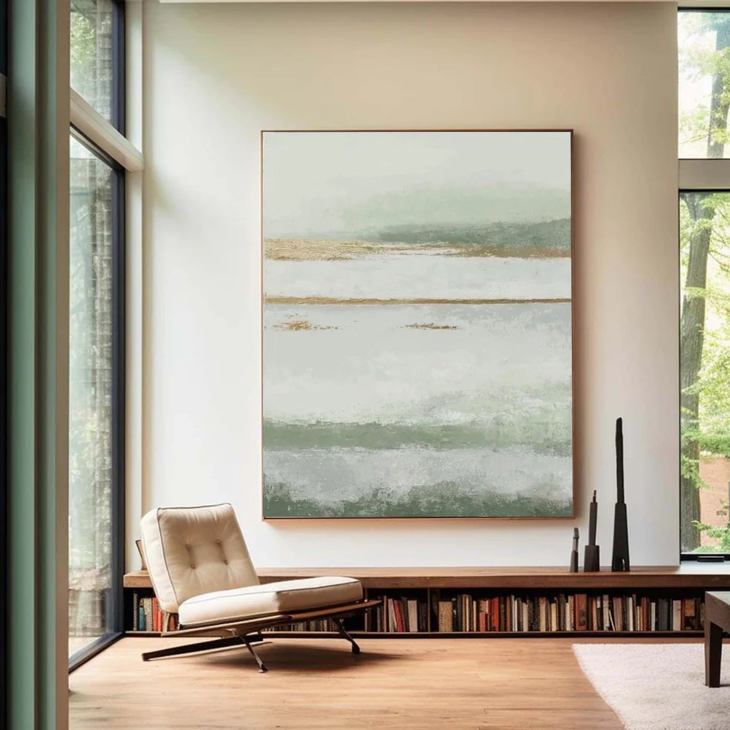 Abstract Canvas Wall Art #AP298