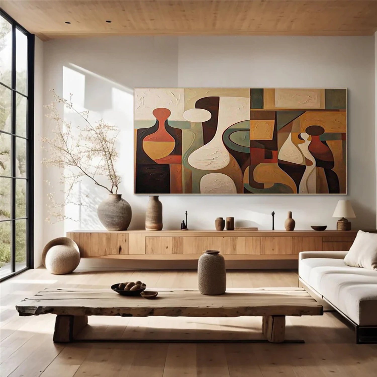 Abstract Textured Wall Art #AT153