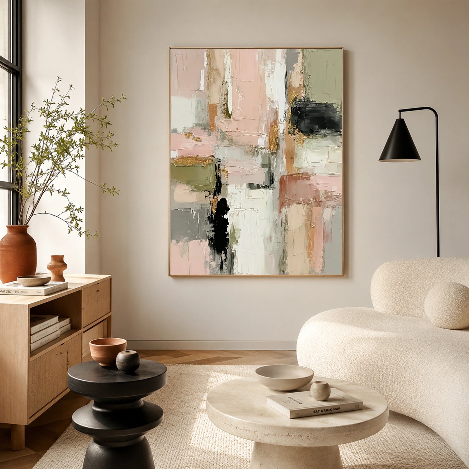 Abstract Textured Wall Art #AT171
