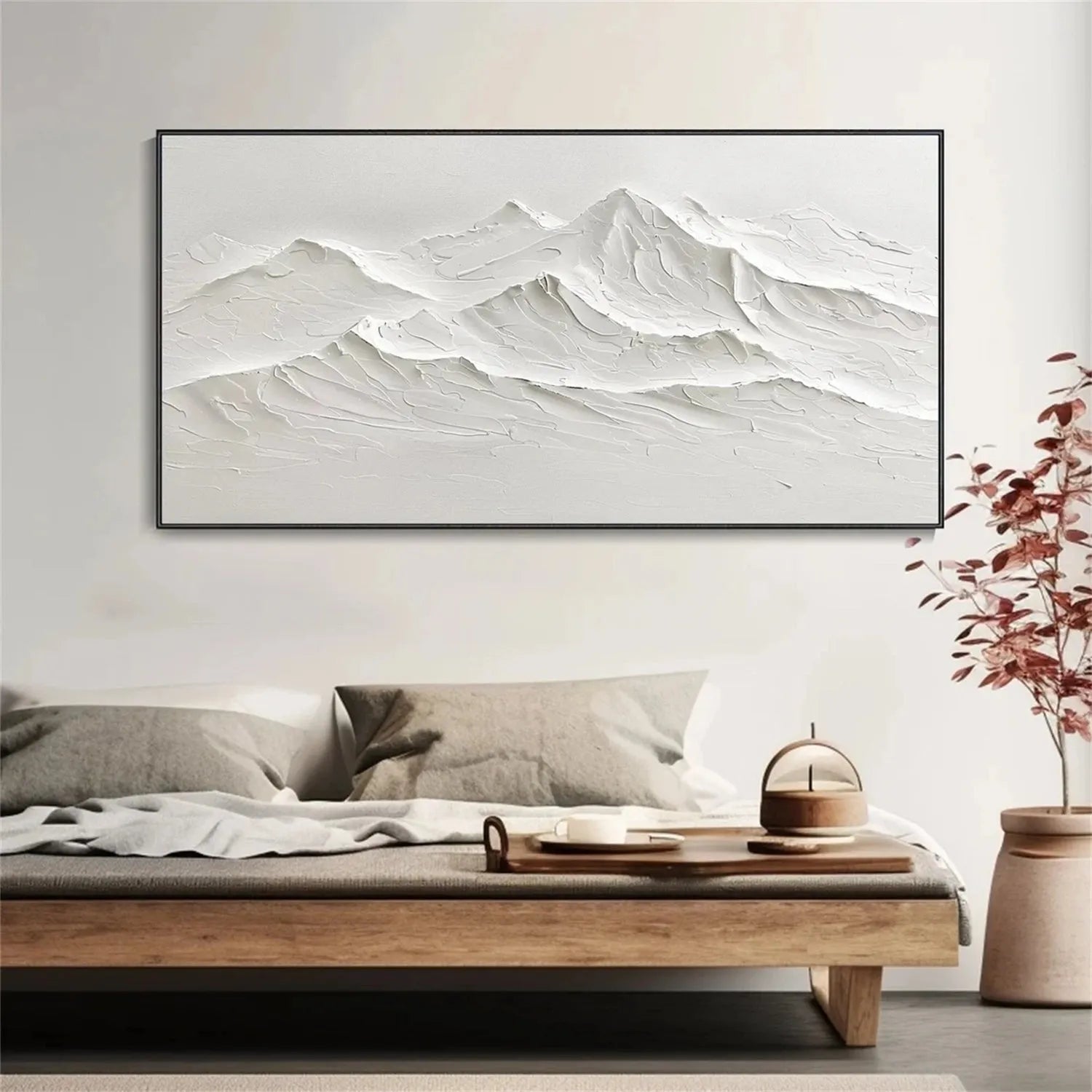 Mountain Textured Canvas Art  #MO004