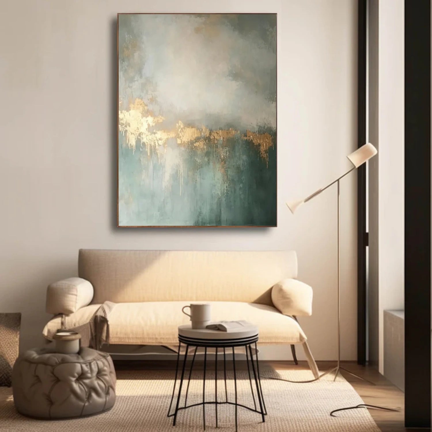 Abstract Canvas Wall Art #AP287