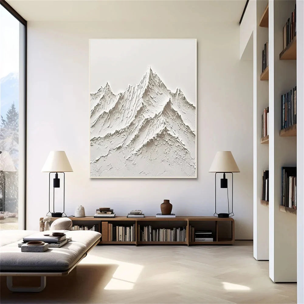 Mountain Textured Canvas Art #MO013