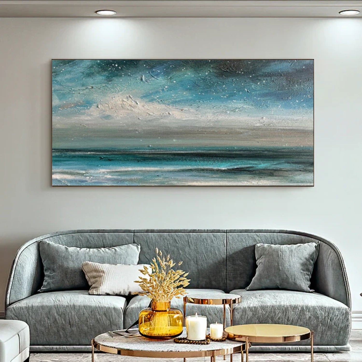 Abstract Canvas Wall Art #AP280