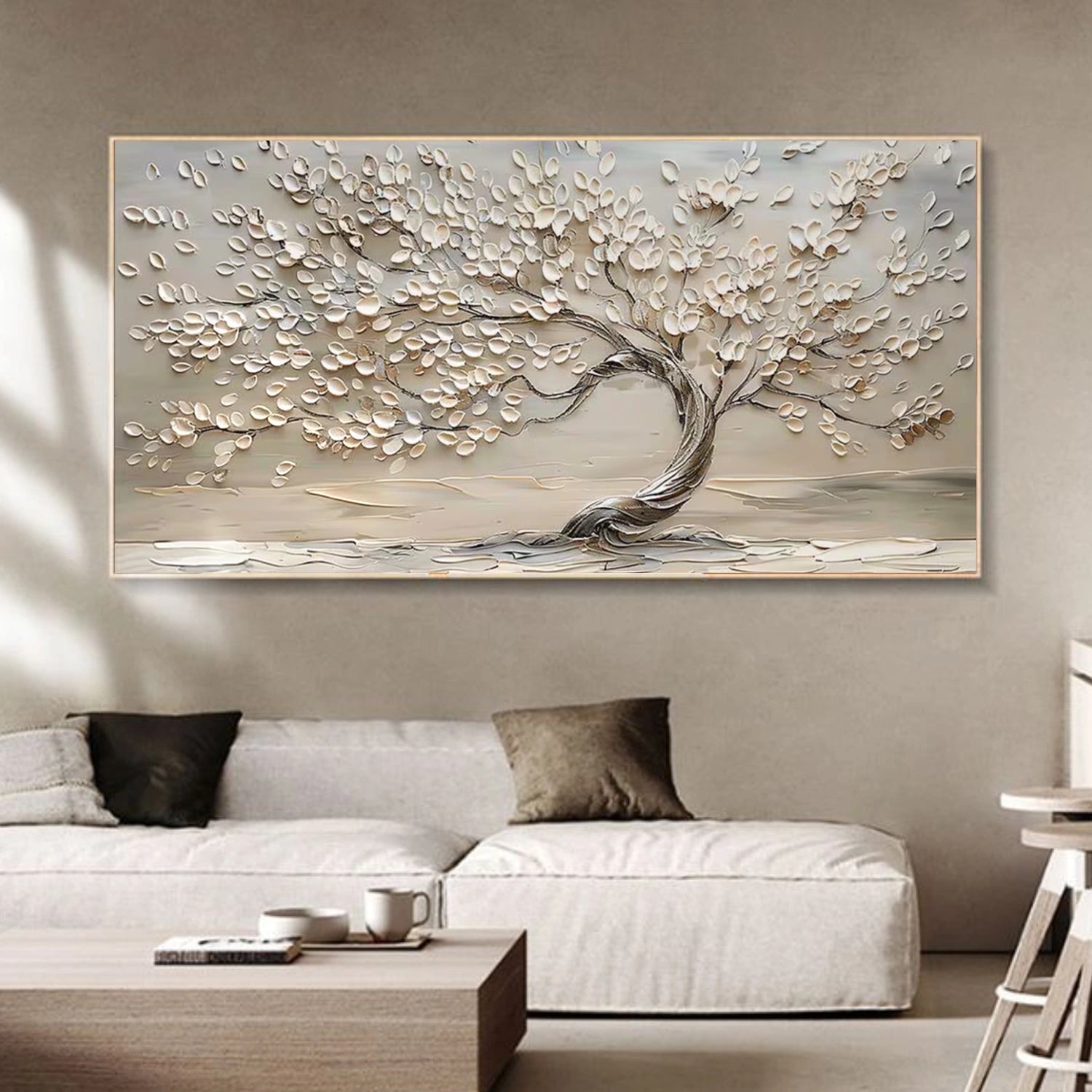 Tree Abstract Textured Wall Art #TP093