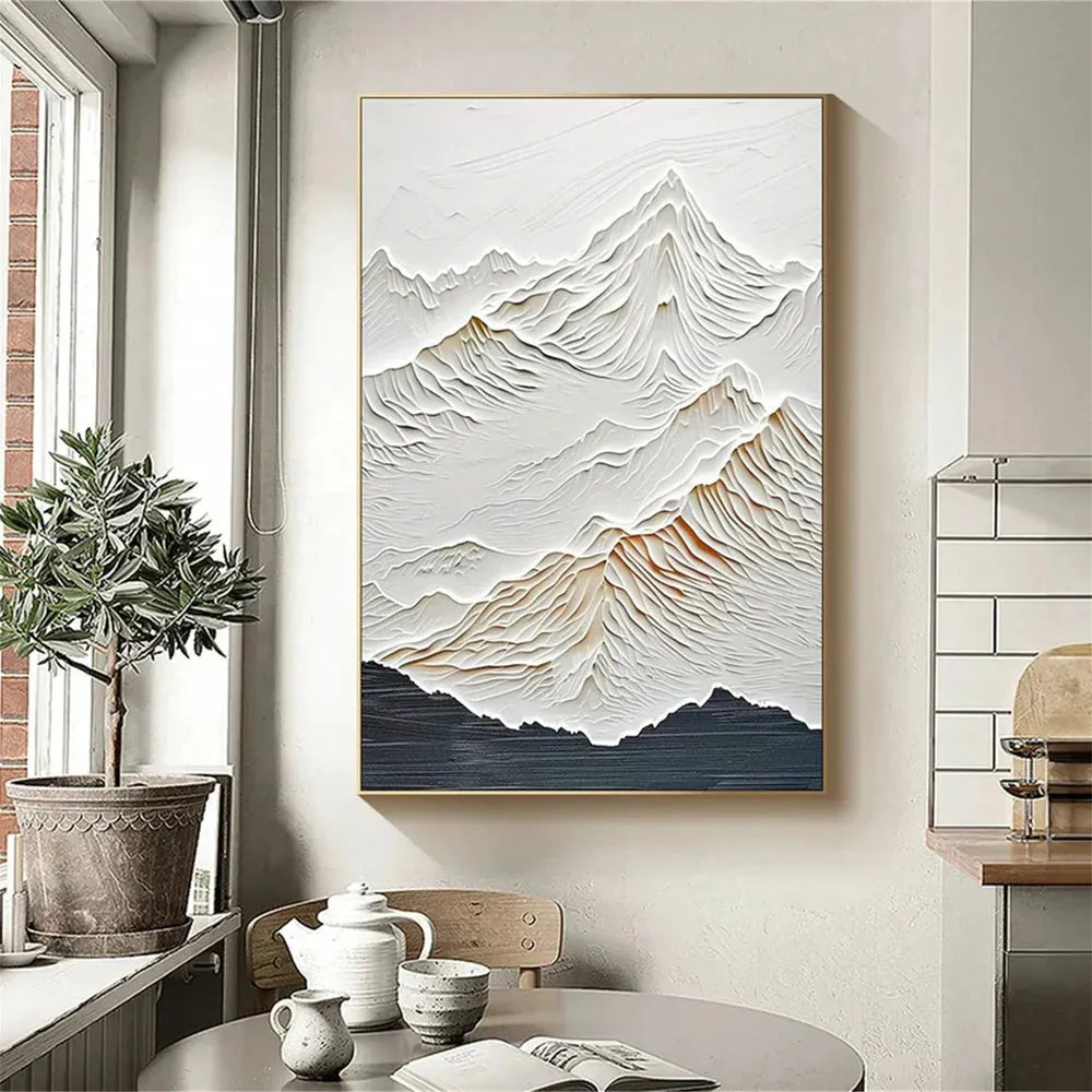 Mountain Textured Canvas Art #MO005