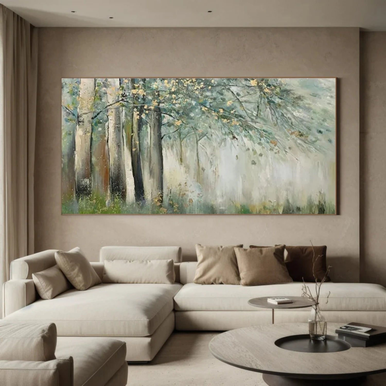 Tree Textured Painting Canvas #TP027