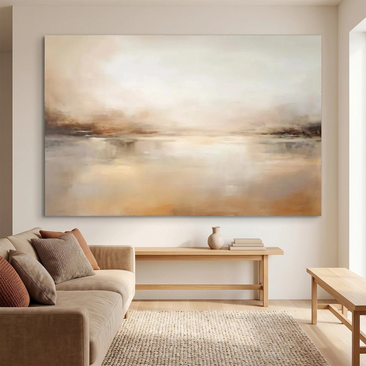 Abstract Canvas Wall Art #AP388