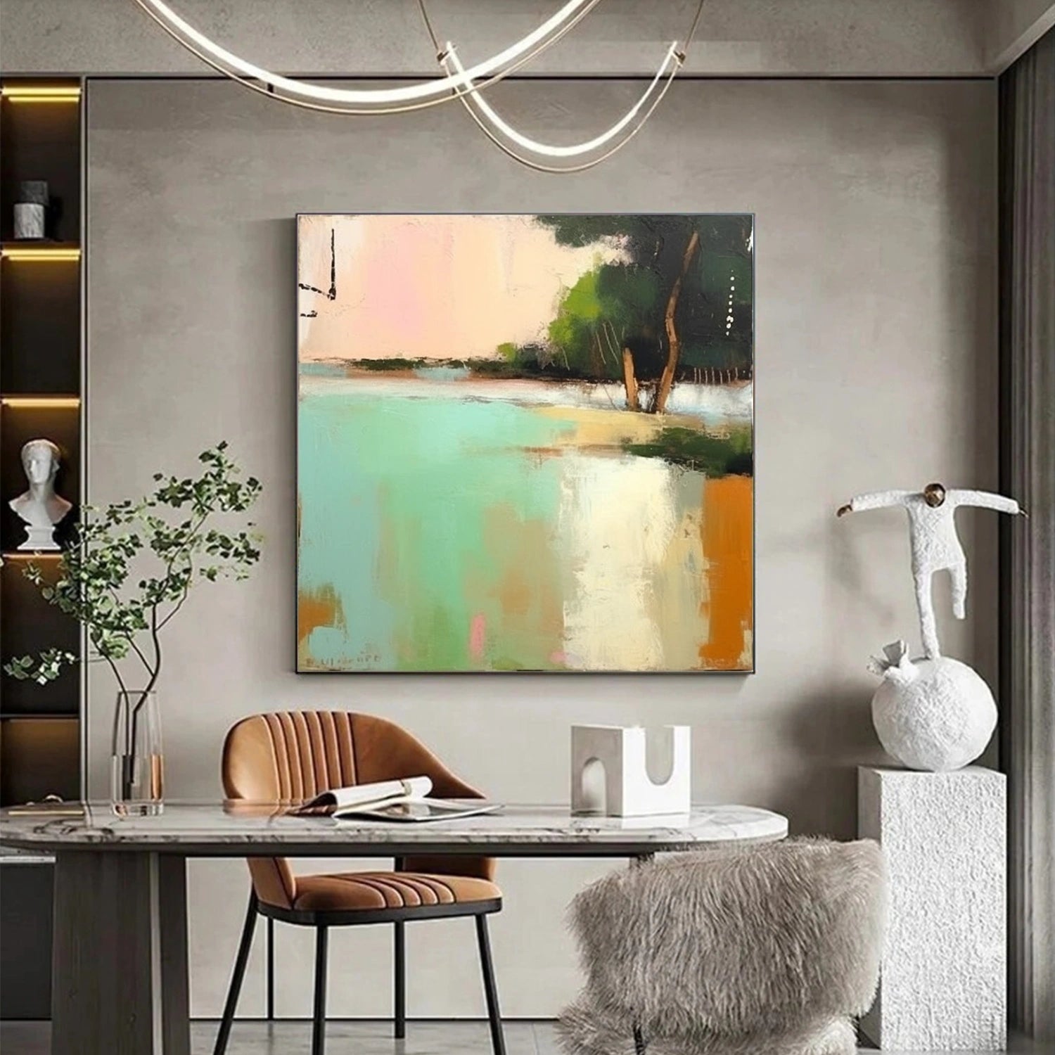 Colorful Abstract Canvas Wall Art #AP251