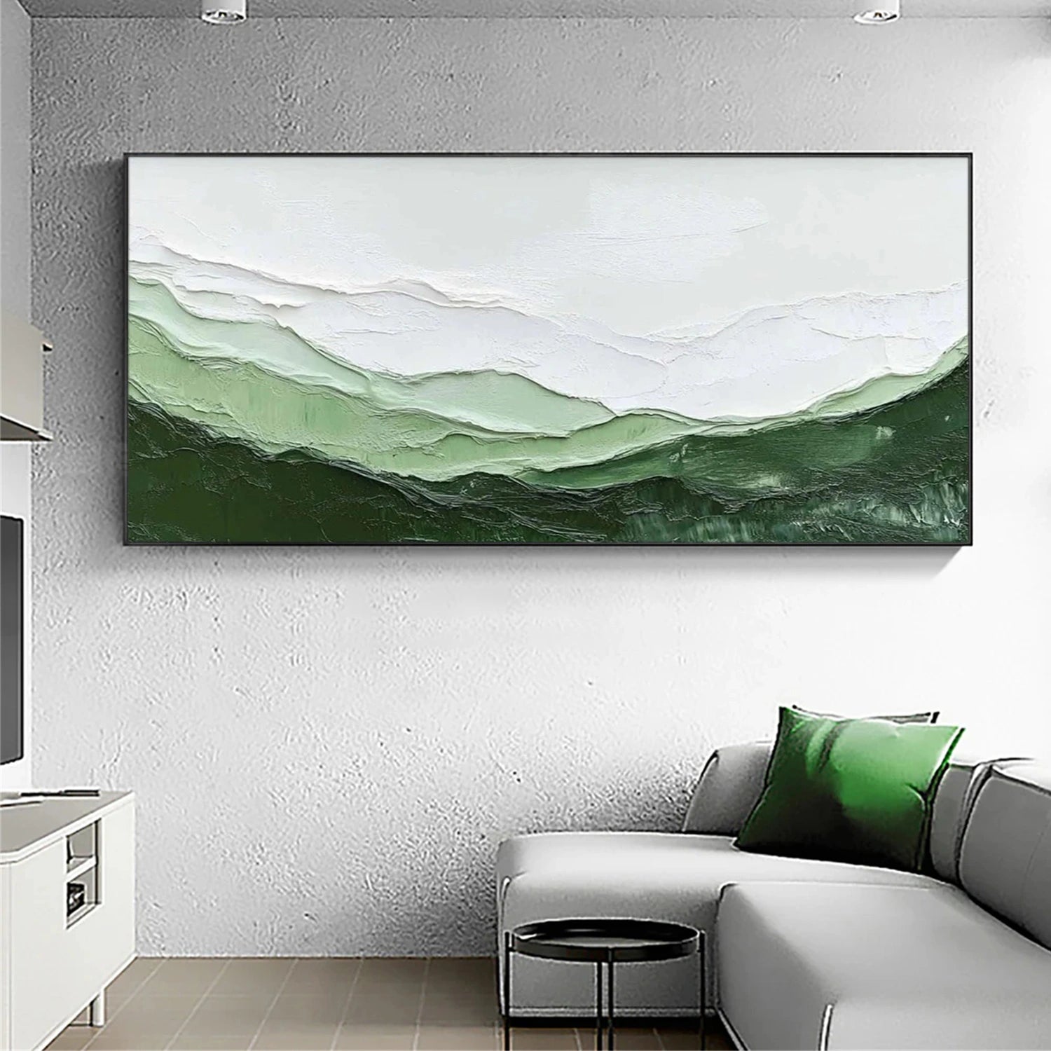 Abstract Textured Painting Canvas #AT073