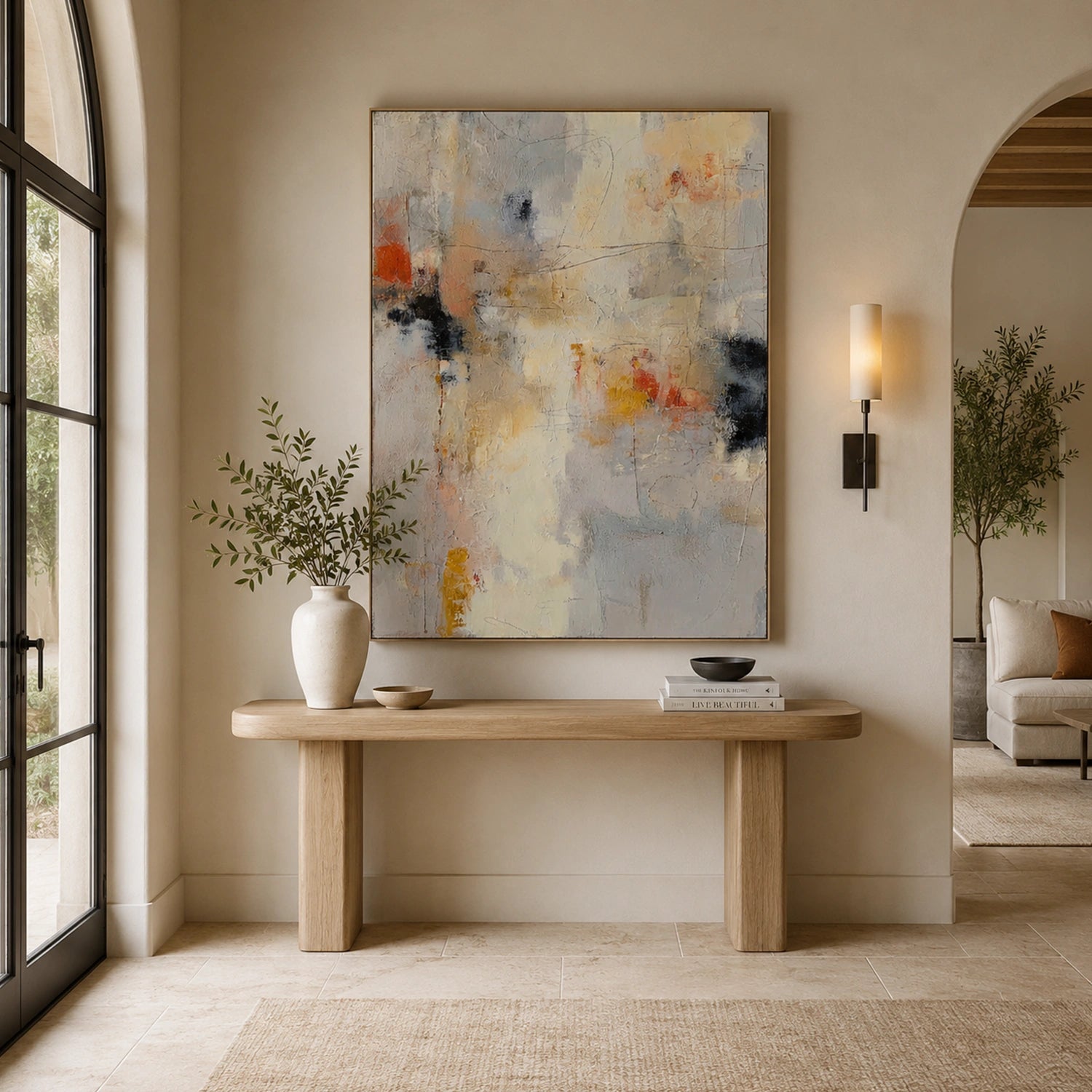 Abstract Textured Wall Art #AT164