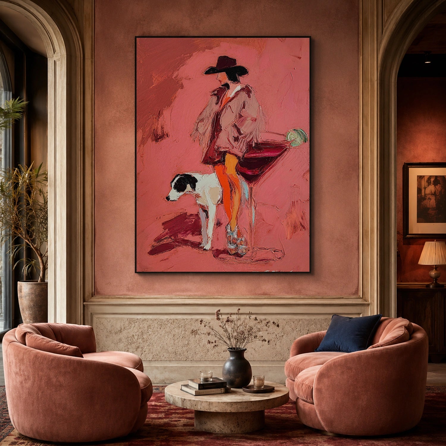 American Western Cowboy Art #VT209