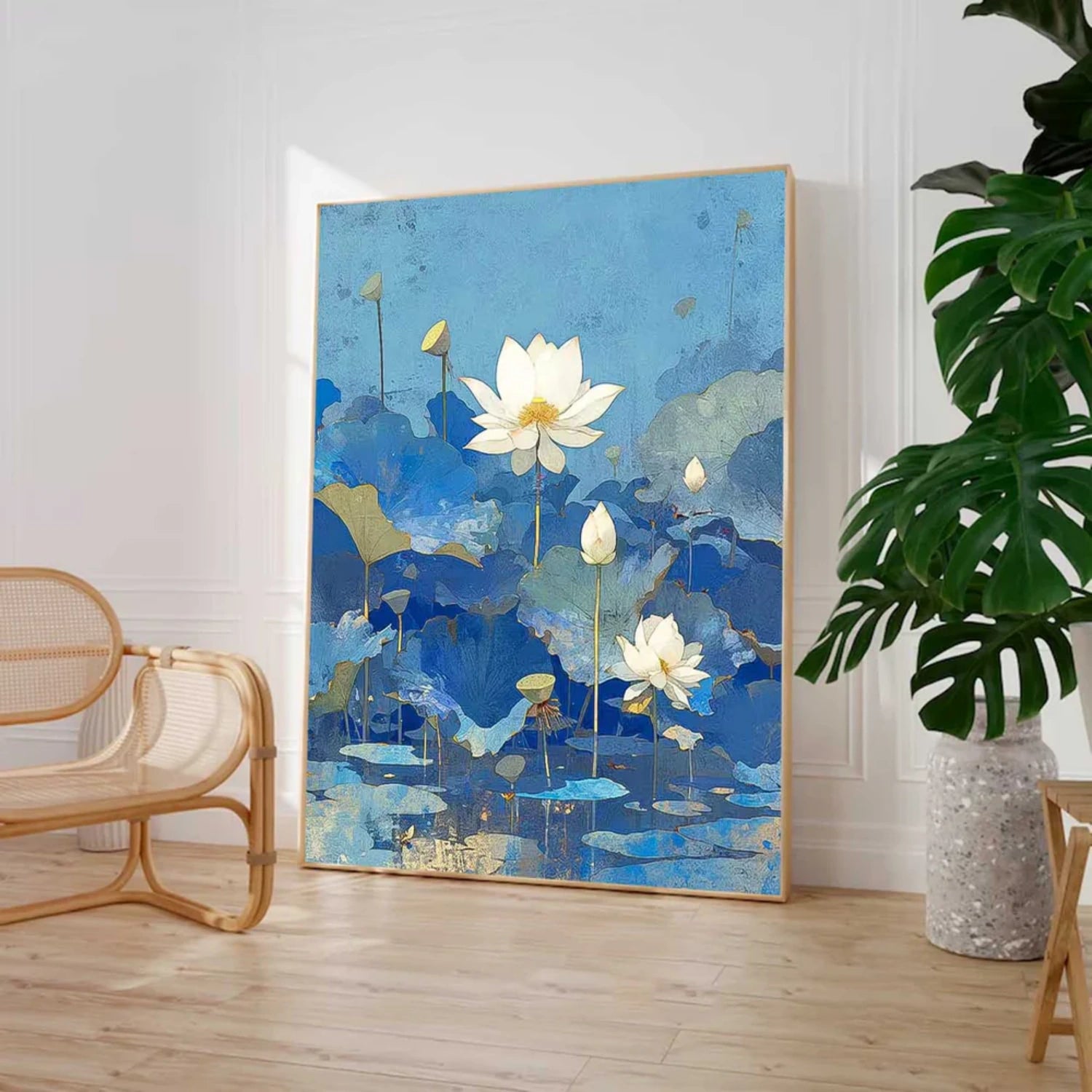 Flower Painting Canvas #FP075