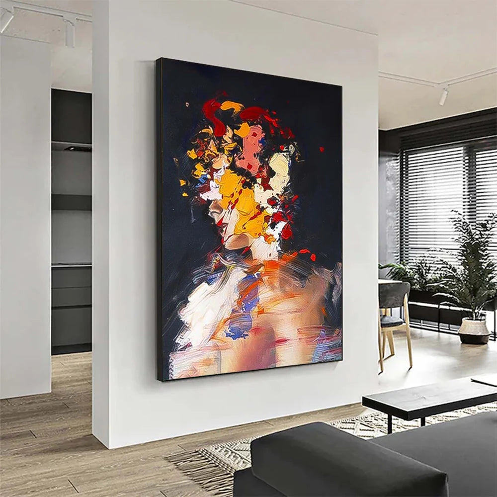 Abstract People Canvas Art #AE005