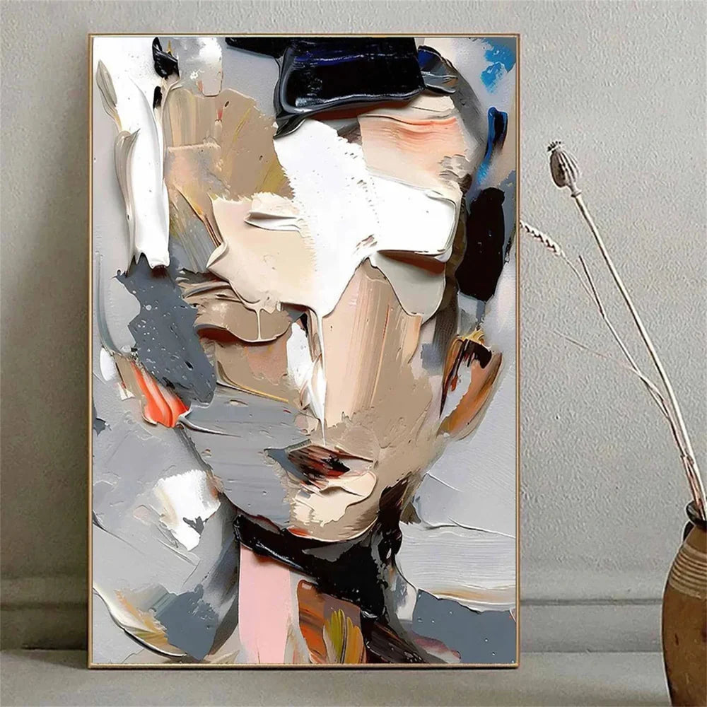 Abstract People Canvas Art #AE010