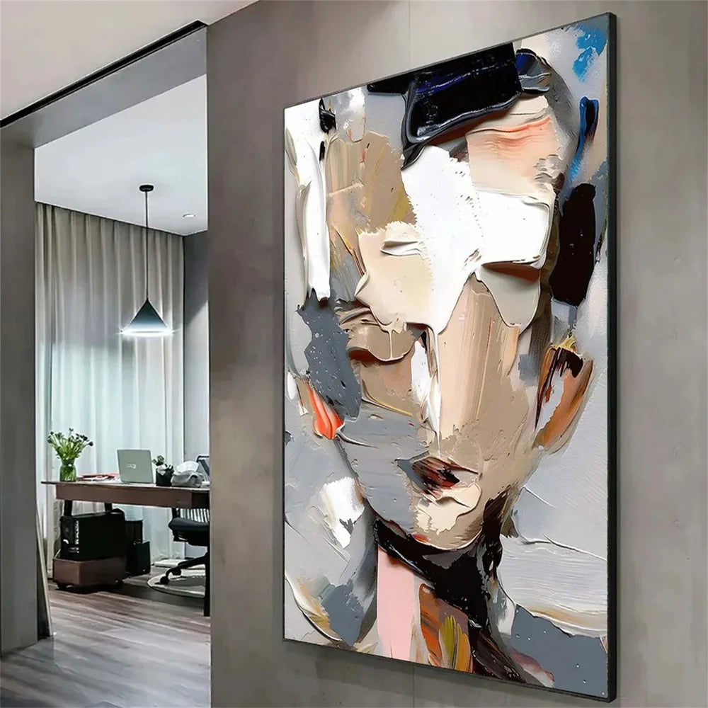 Abstract People Canvas Art #AE010
