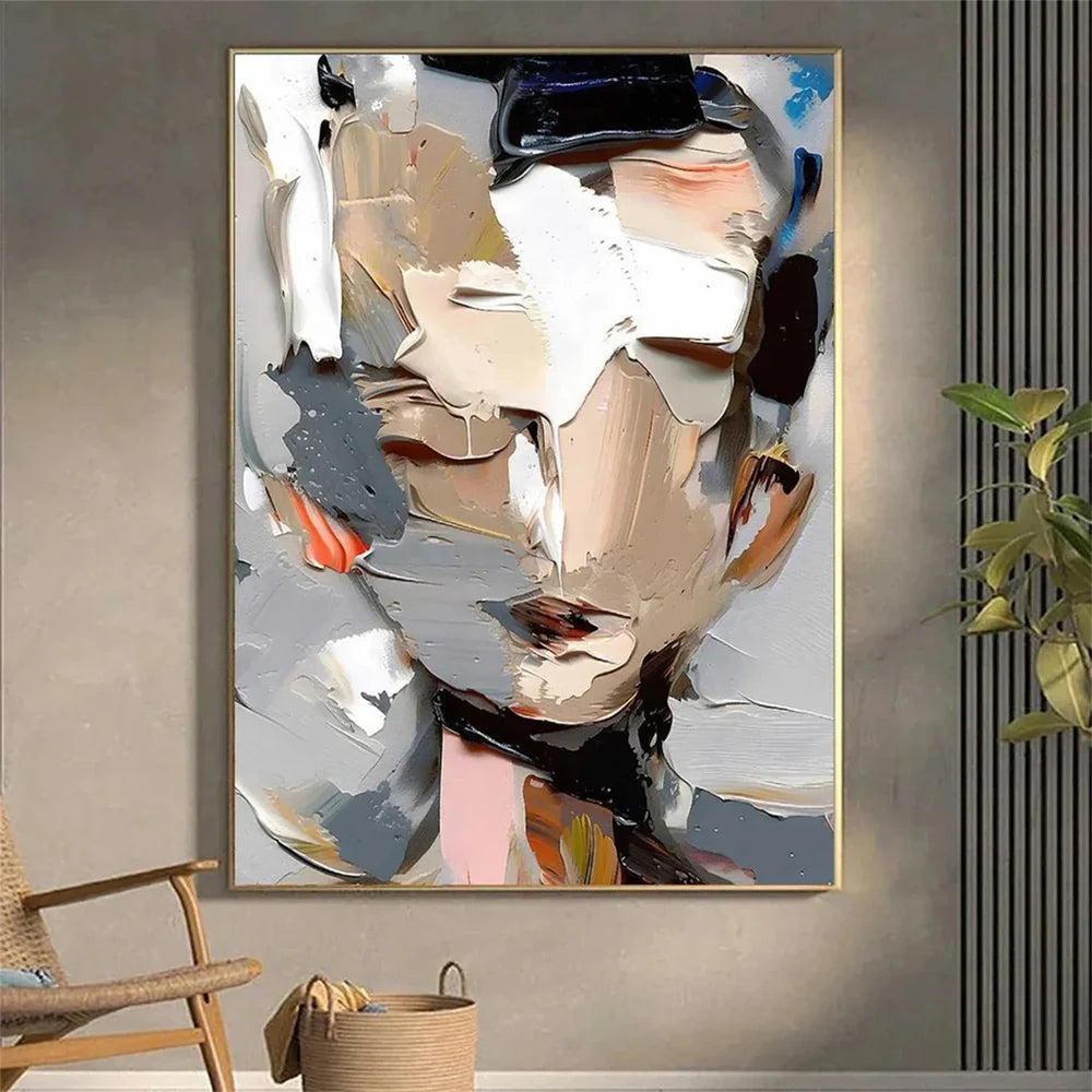 Abstract People Canvas Art #AE010