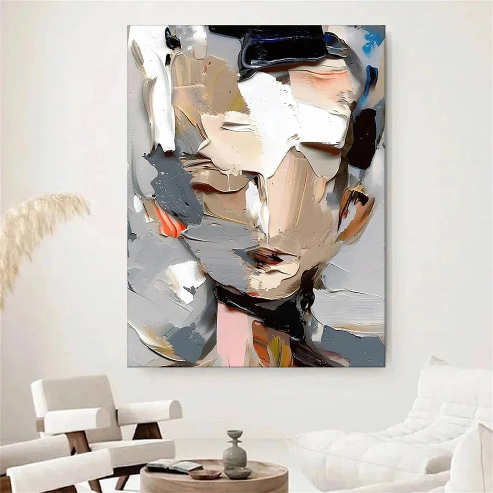 Abstract People Canvas Art #AE010