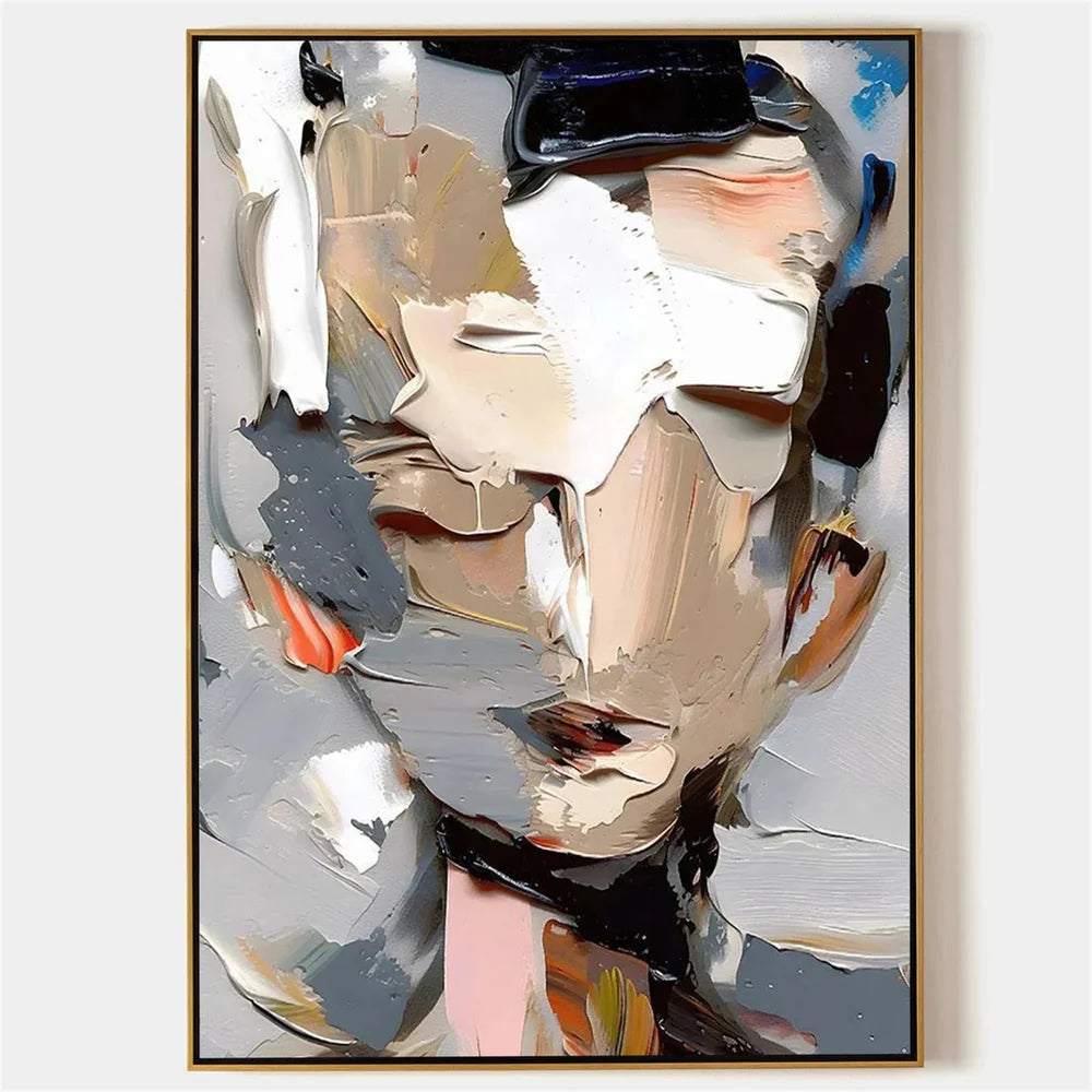 Abstract People Canvas Art #AE010
