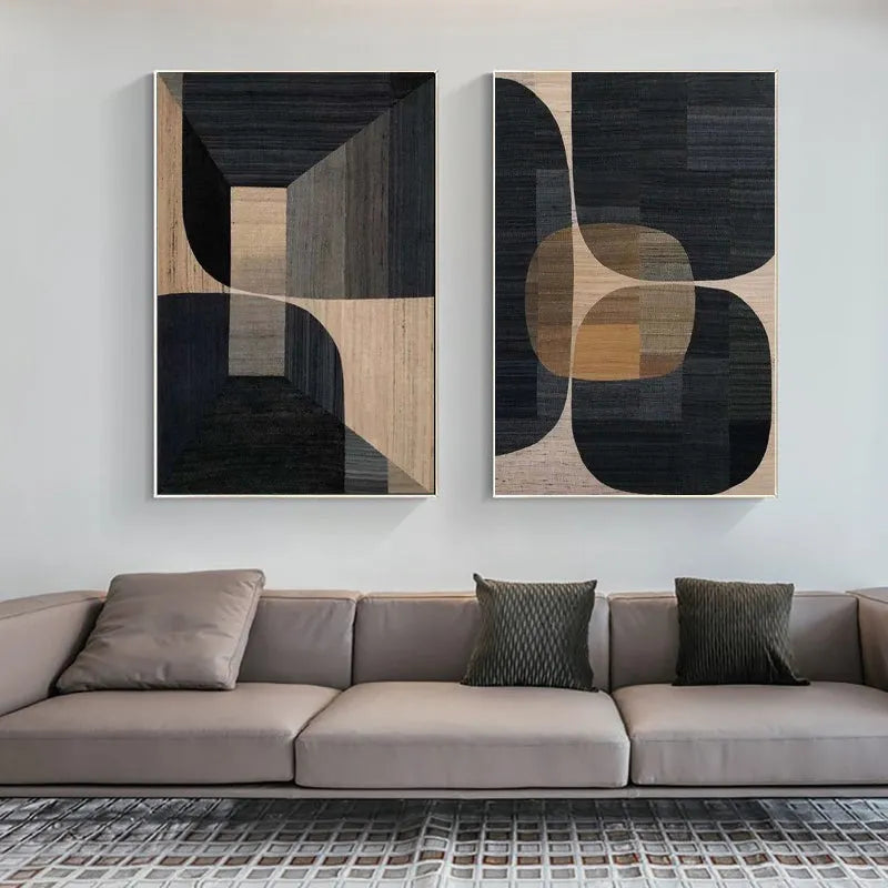 Wabi Sabi Canvas Art Set of 2 #WS018