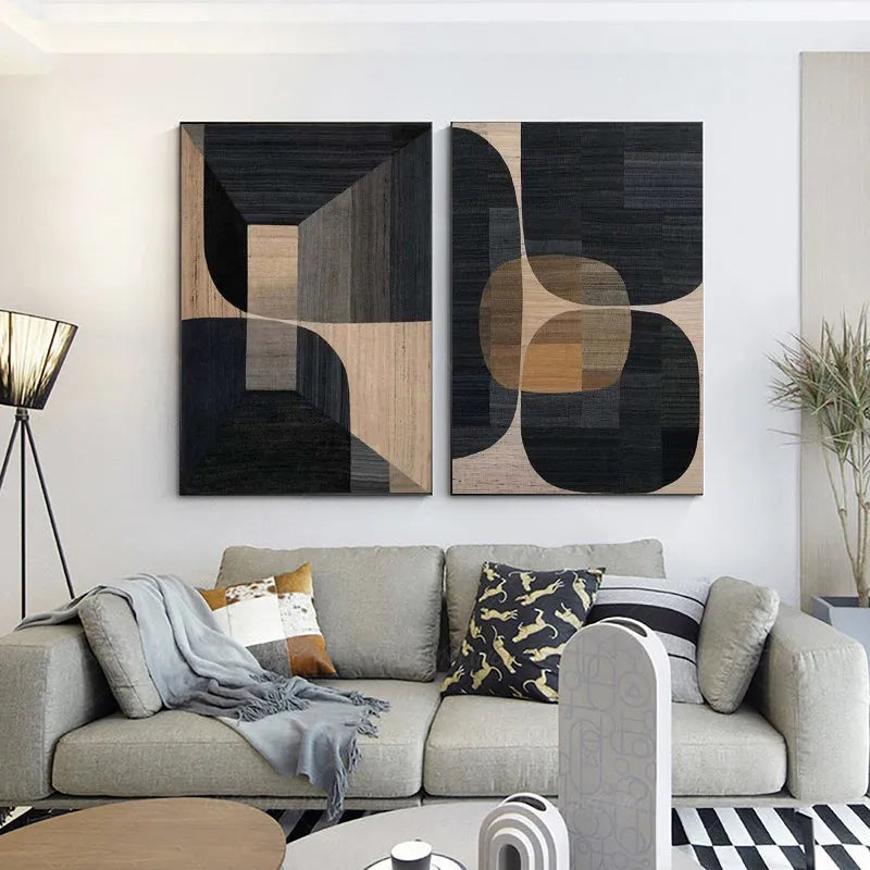Wabi Sabi Canvas Art Set of 2 #WS018
