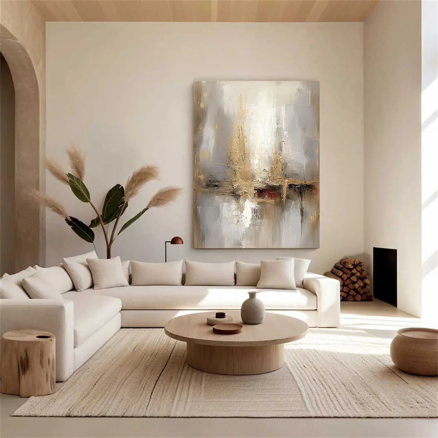 Abstract Painting Canvas #AP029