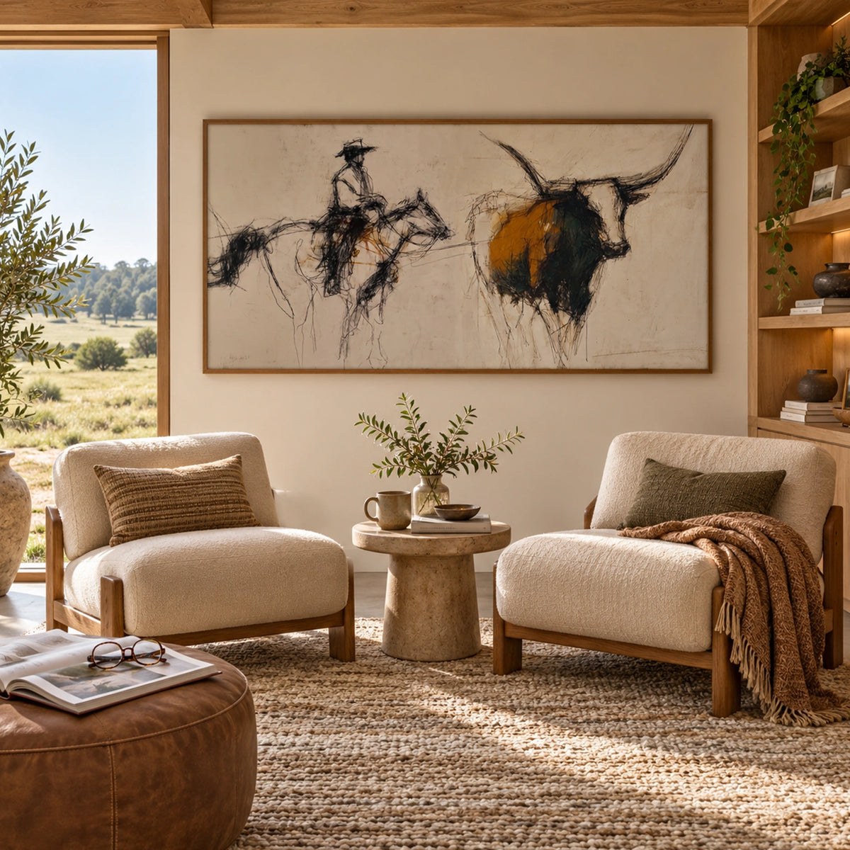 American Western Cowboy Art #VT287