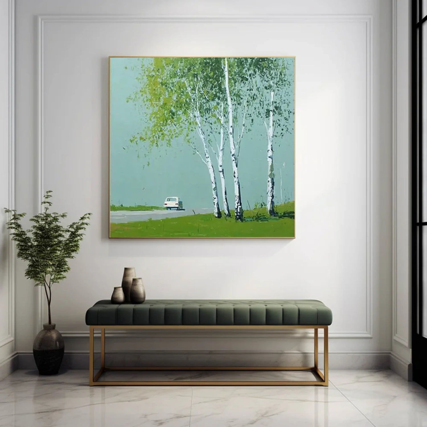 Tree Abstract Wall Art #TP091