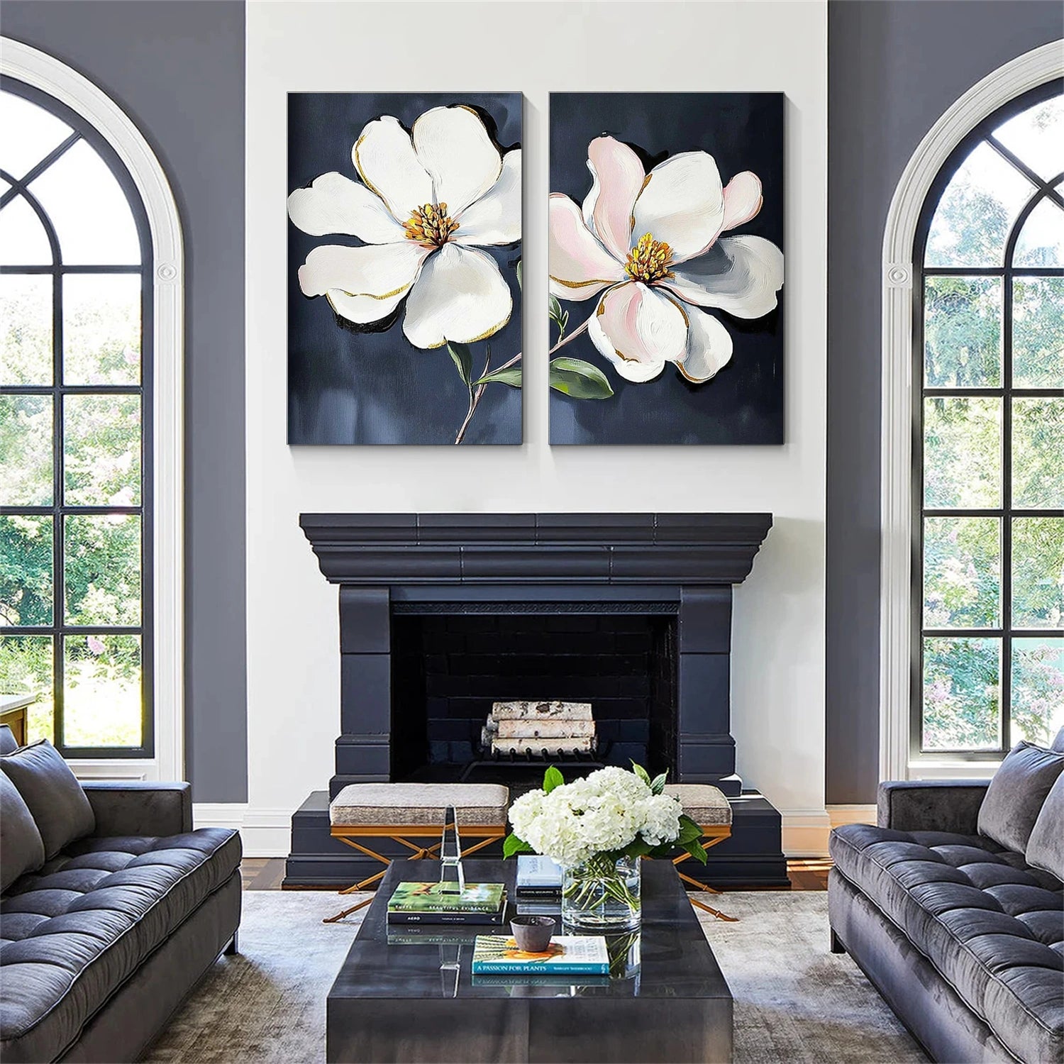 Flower Painting Canvas #FP081