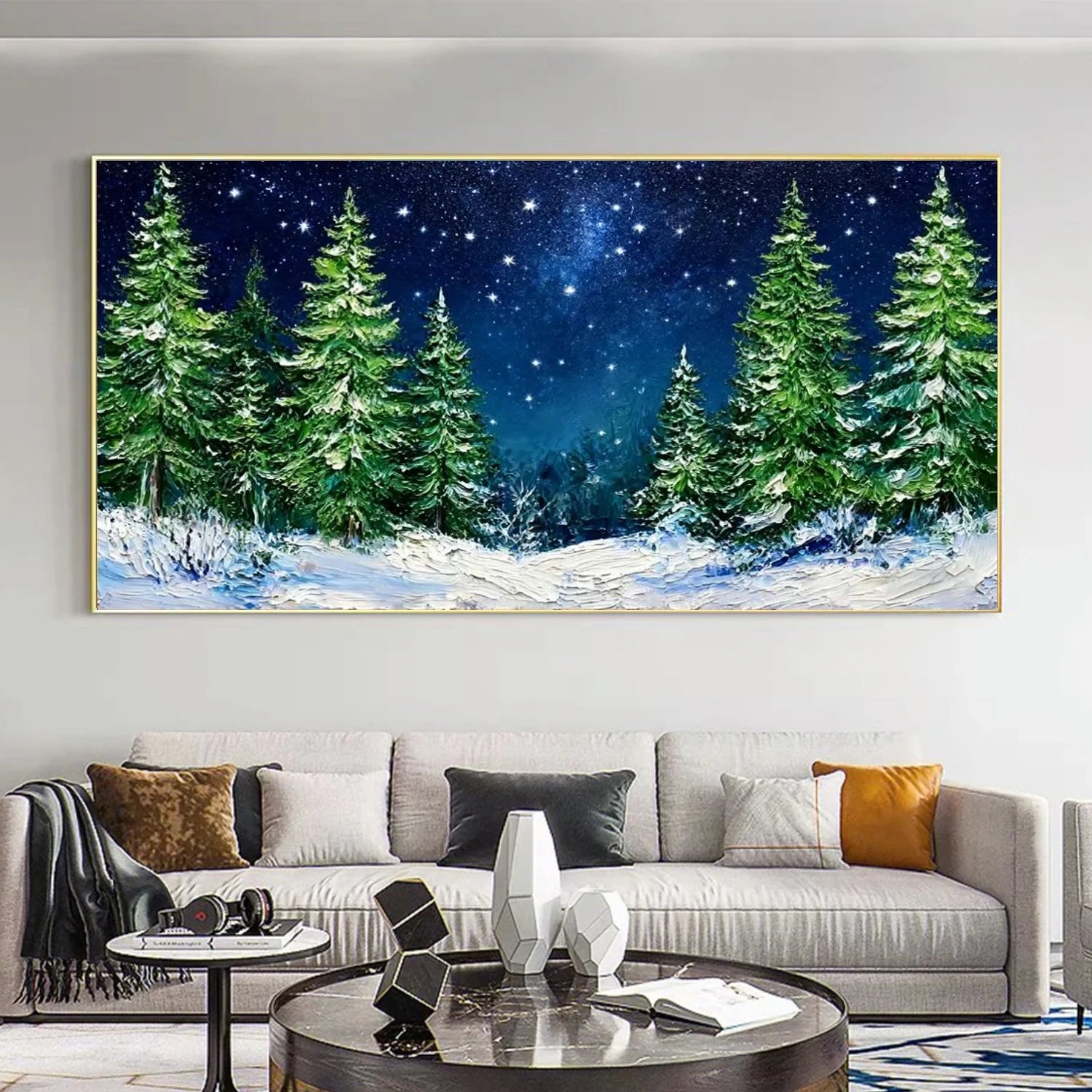 Tree Abstract Textured Wall Art #TP080