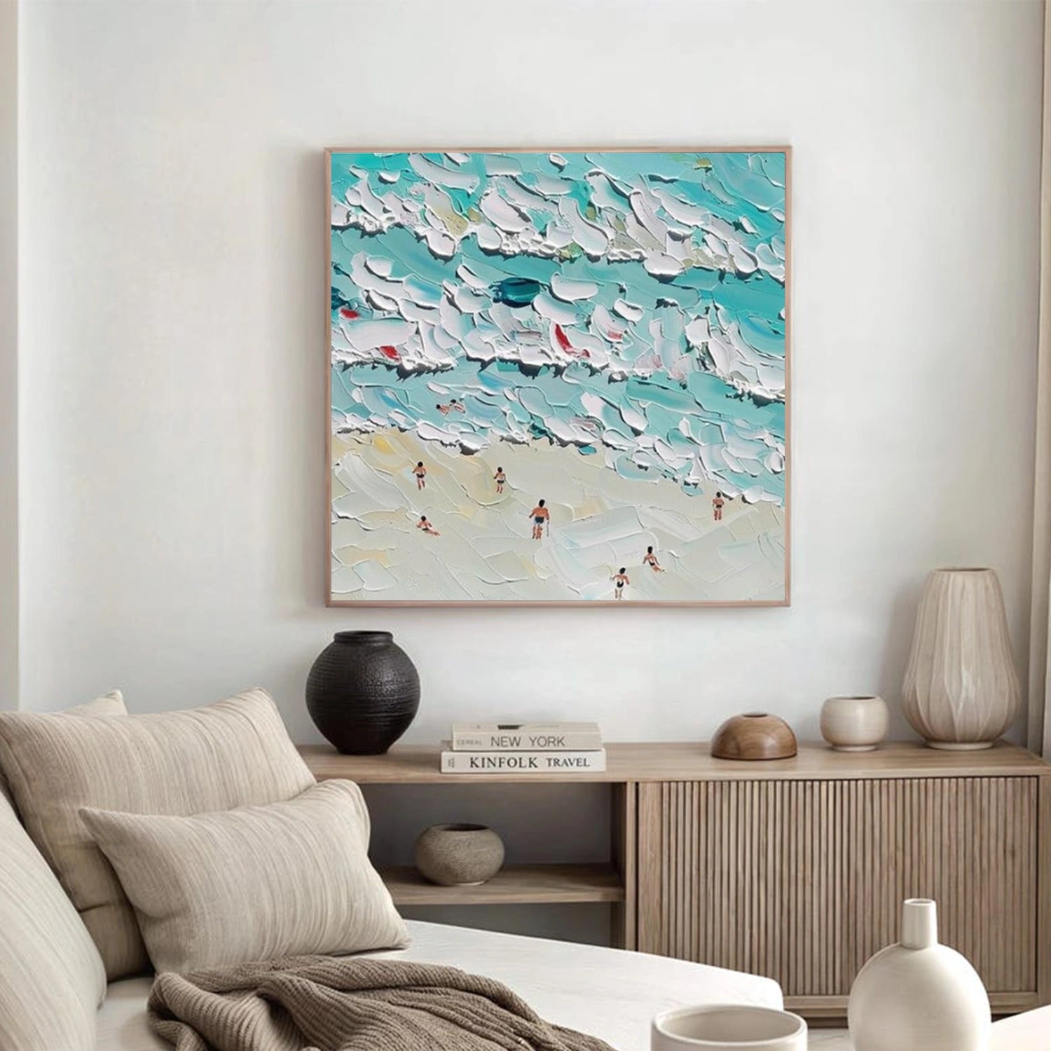 Swimming Sport Textured Wall Art #MS101