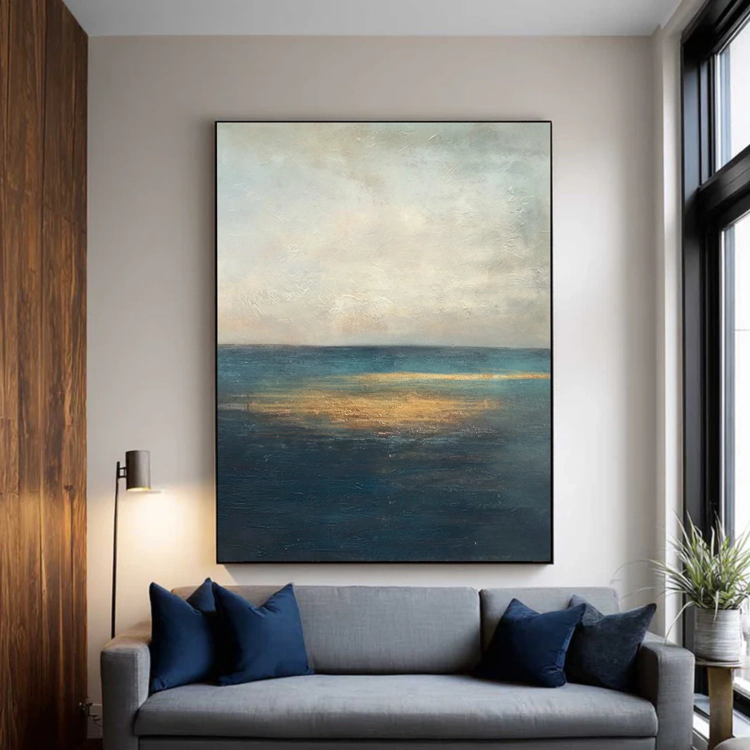 Abstract Canvas Wall Art #AP325